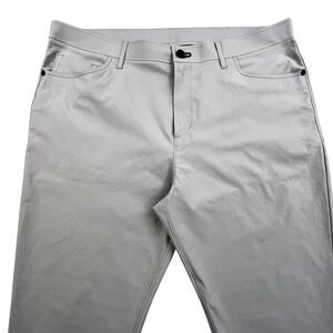 Public Rec Gameday Pants Mens 38x29 Gray Tech Performance Stretch Golf